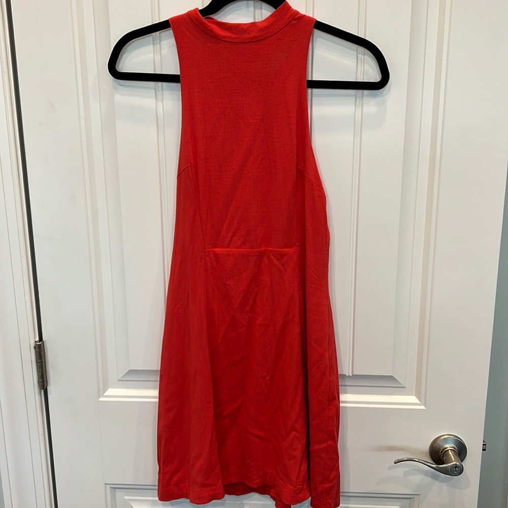 Free people red dress size small